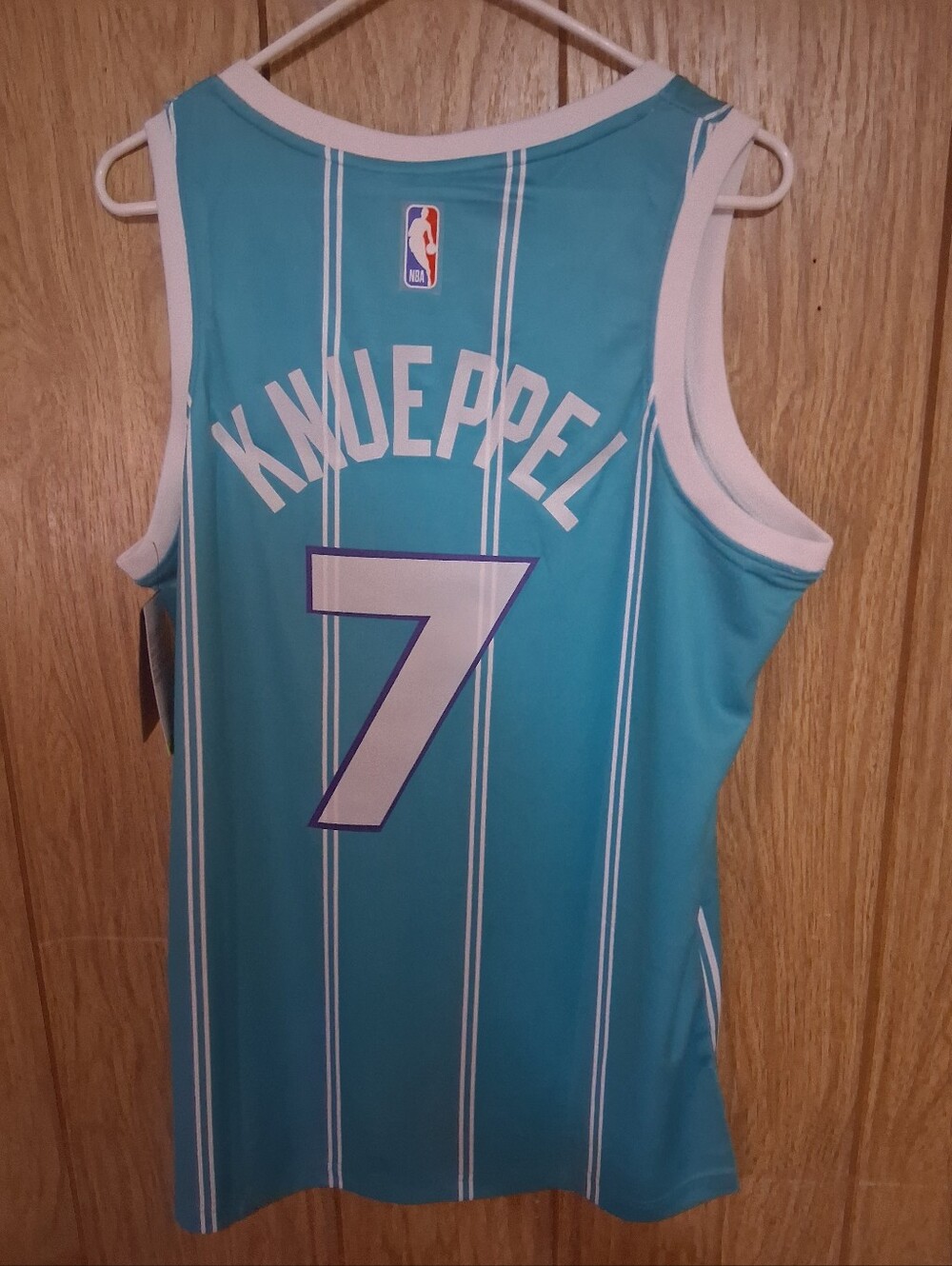 Mystery Sports Card With Kon Knueppel Charlotte Hornets Icon Large Jersey